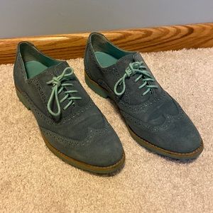 Cole Haan blue oxfords. Size 8. Great used condition.